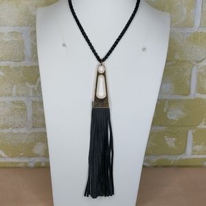 Long Fringe Necklace